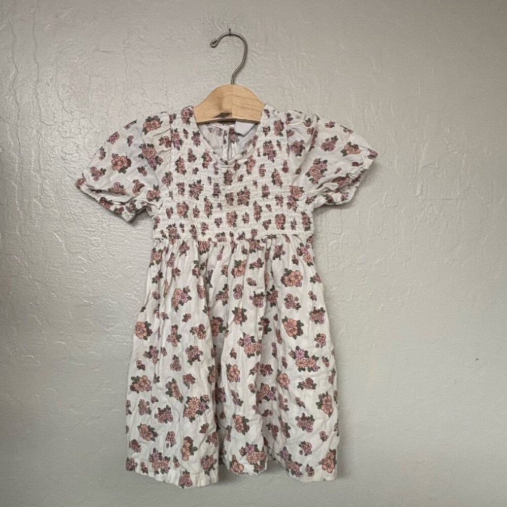 $18 ADD ON cotton on kids smocked floral dress 3Y Zara Janie and Jack Baby Gap